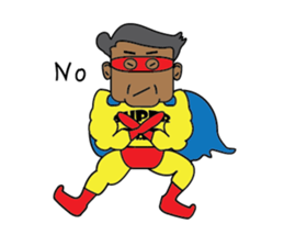 My Dad is My Hero sticker #8388522