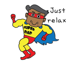 My Dad is My Hero sticker #8388527