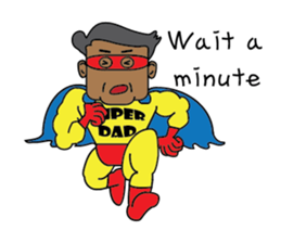 My Dad is My Hero sticker #8388528