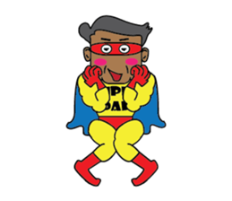 My Dad is My Hero sticker #8388529