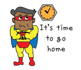 My Dad is My Hero sticker #8388531