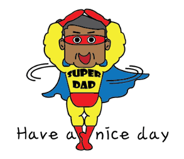 My Dad is My Hero sticker #8388533