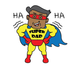 My Dad is My Hero sticker #8388538