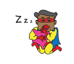 My Dad is My Hero sticker #8388541