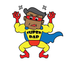 My Dad is My Hero sticker #8388545