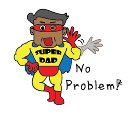 My Dad is My Hero sticker #8388547