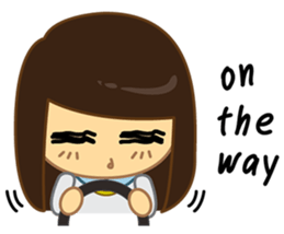 I Love Office(Woman) sticker #8388909