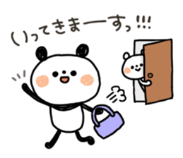 A little honorific of panda 2 sticker #8388948