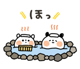 A little honorific of panda 2 sticker #8388955