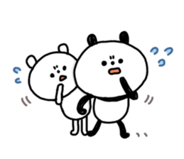 A little honorific of panda 2 sticker #8388975