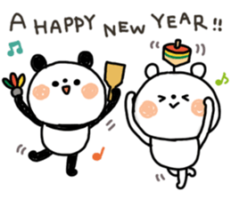 A little honorific of panda 2 sticker #8388986