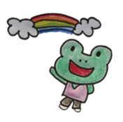 comfort frog sticker #8389201