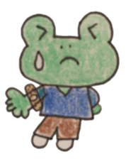 comfort frog sticker #8389203