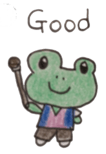 comfort frog sticker #8389205