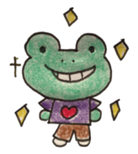 comfort frog sticker #8389210