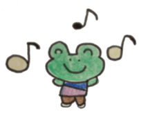 comfort frog sticker #8389216