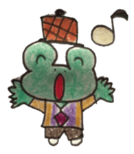 comfort frog sticker #8389217