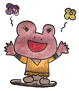 comfort frog sticker #8389227