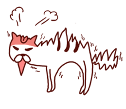 Gloves chicks & Cats sticker #8389289