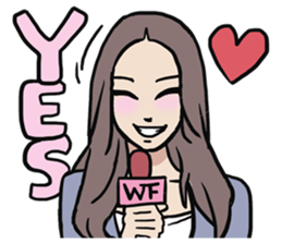 AsB - WTF GIRLS NEWS sticker #8389549