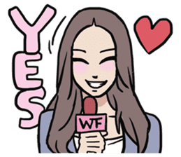 AsB - WTF GIRLS NEWS sticker #8389549