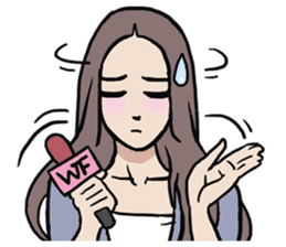 AsB - WTF GIRLS NEWS sticker #8389552