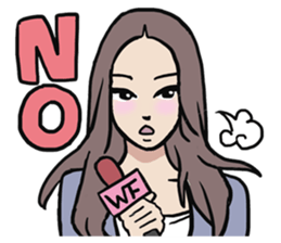 AsB - WTF GIRLS NEWS sticker #8389553