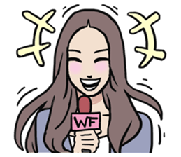 AsB - WTF GIRLS NEWS sticker #8389554