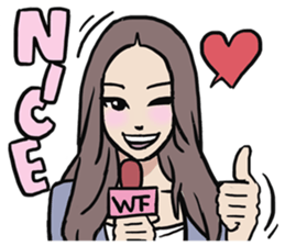 AsB - WTF GIRLS NEWS sticker #8389555