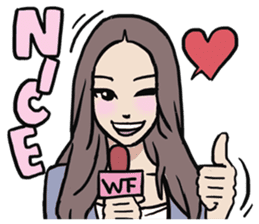 AsB - WTF GIRLS NEWS sticker #8389555