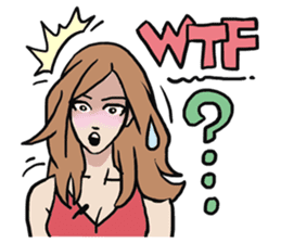 AsB - WTF GIRLS NEWS sticker #8389577