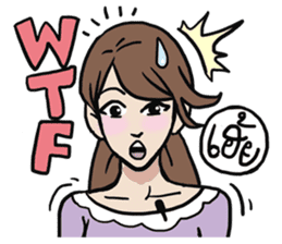 AsB - WTF GIRLS NEWS sticker #8389581