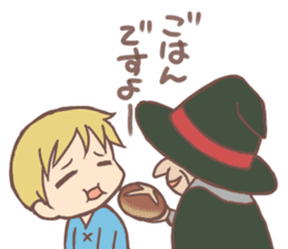 Warm fuzzy fairy tale sticker #8389704