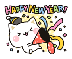 Cat to concern(Winter & New Year ver.) sticker #8390510