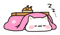 Cat to concern(Winter & New Year ver.) sticker #8390536