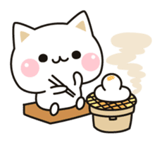 Cat to concern(Winter & New Year ver.) sticker #8390538