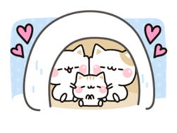 Cat to concern(Winter & New Year ver.) sticker #8390542