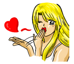 lovely Beautywomen sticker #8390588