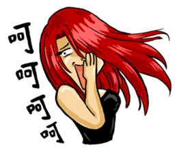 lovely Beautywomen sticker #8390592