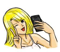 lovely Beautywomen sticker #8390596