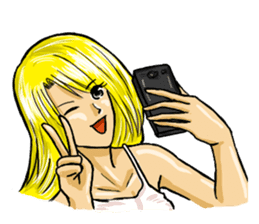 lovely Beautywomen sticker #8390596