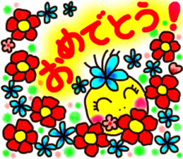 Moon & Flower sticker #8391225