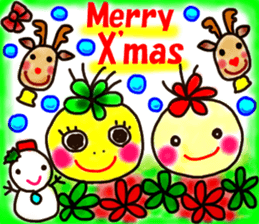 Moon & Flower sticker #8391226