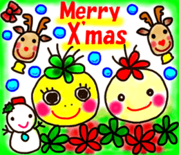 Moon & Flower sticker #8391226