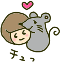 Girl to spread the interesting convo 6 sticker #8391355