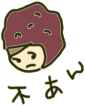 Girl to spread the interesting convo 6 sticker #8391379