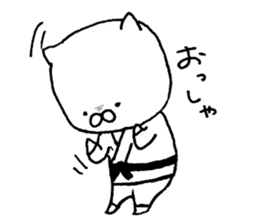 JUDO Cat Nekotaro sticker #8391545