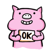Bobo Pig sticker #8391810