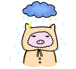 Bobo Pig sticker #8391820