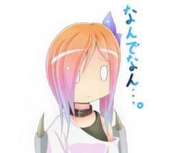 cute devil sticker iii sticker #8391990